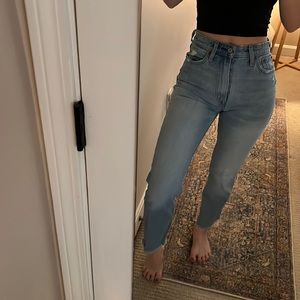 Abercrombie Zoe straight jean